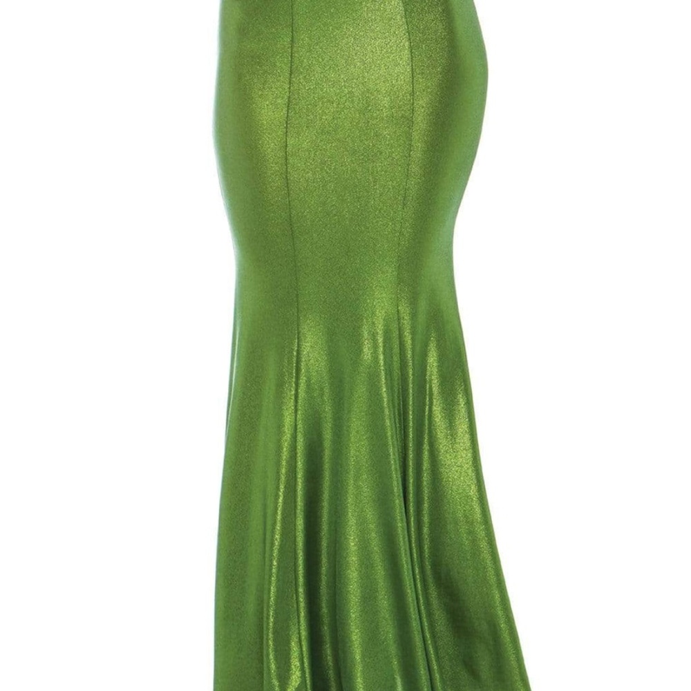 Shimmer Mermaid Skirt in Green
